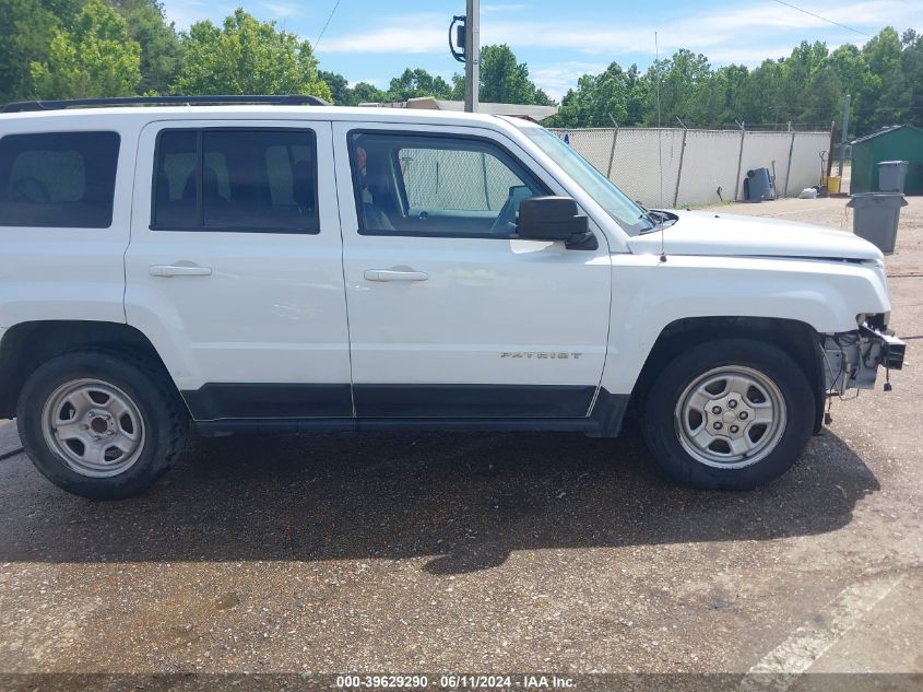 1C4NJPBB6GD602284 2016 Jeep Patriot Sport