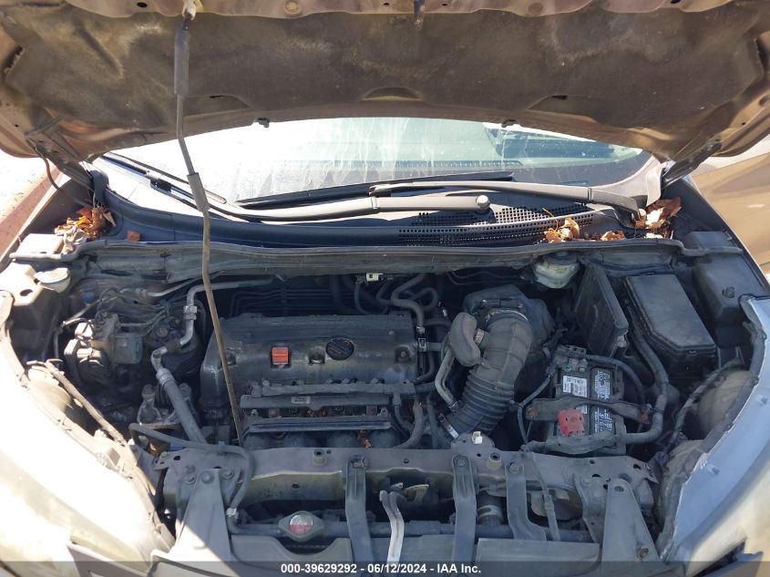 2013 Honda Cr-V Lx VIN: 5J6RM4H38DL026507 Lot: 39629292