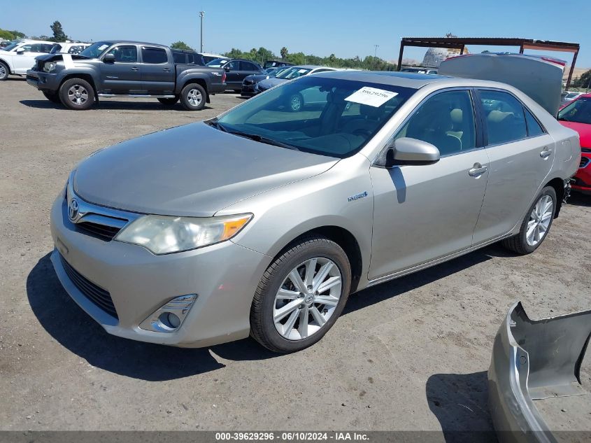 2013 Toyota Camry Hybrid Xle VIN: 4T1BD1FK0DU090109 Lot: 39629296