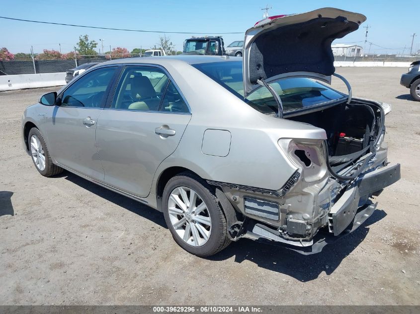 2013 Toyota Camry Hybrid Xle VIN: 4T1BD1FK0DU090109 Lot: 39629296