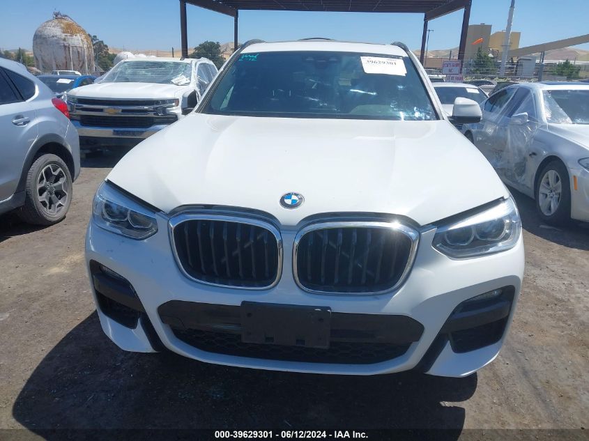 2020 BMW X3 xDrive30I VIN: 5UXTY5C03L9D25340 Lot: 39629301