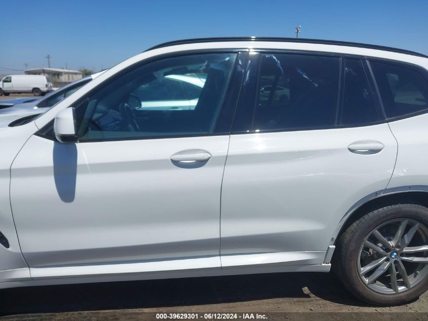 2020 BMW X3 XDRIVE30I - 5UXTY5C03L9D25340