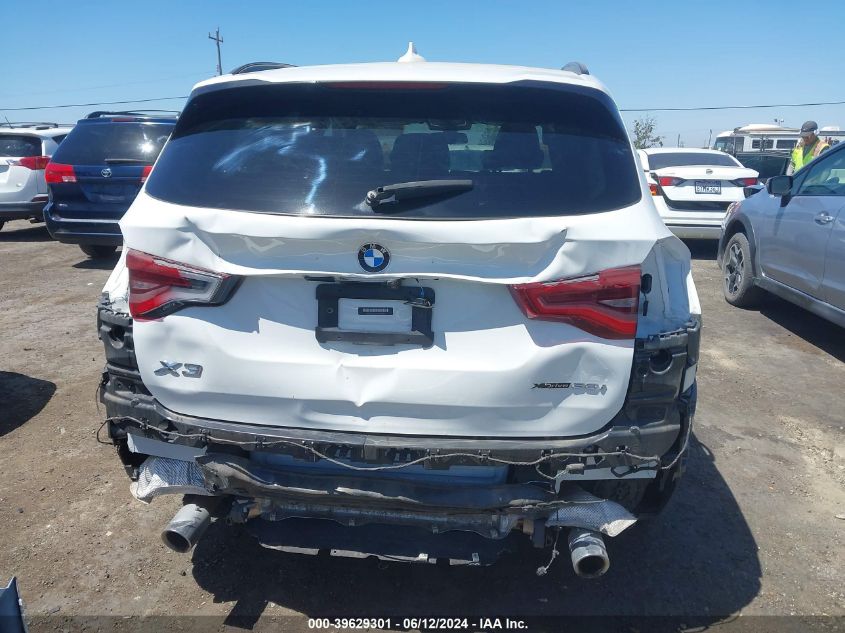 2020 BMW X3 xDrive30I VIN: 5UXTY5C03L9D25340 Lot: 39629301