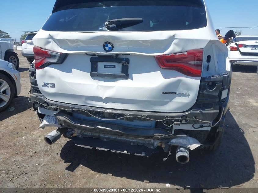 2020 BMW X3 XDRIVE30I - 5UXTY5C03L9D25340