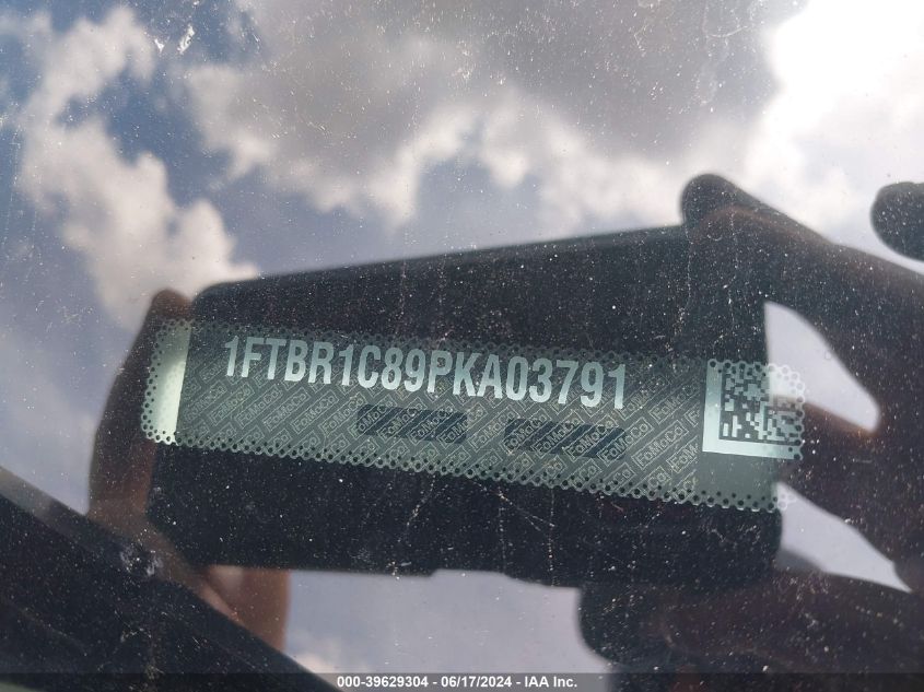 2023 Ford Transit-250 VIN: 1FTBR1C89PKA03791 Lot: 39629304