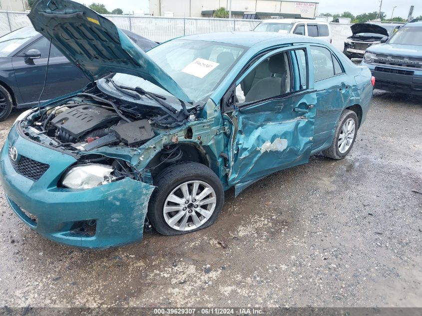 2010 Toyota Corolla Le VIN: 2T1BU4EE8AC345843 Lot: 39629307