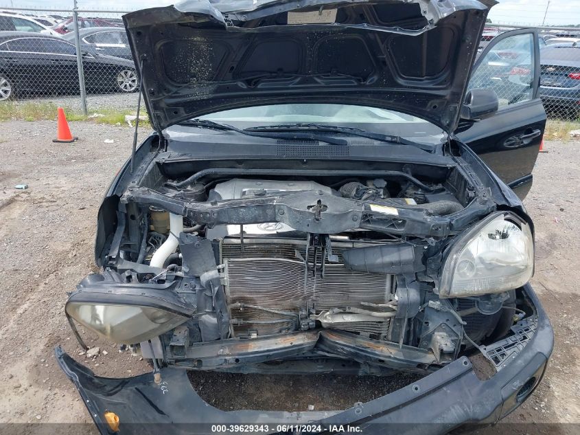 2006 Hyundai Tucson Gls/Limited VIN: KM8JN12D56U307723 Lot: 39629343