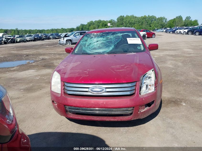 2007 Ford Fusion Se VIN: 3FAHP07Z27R267255 Lot: 39629351