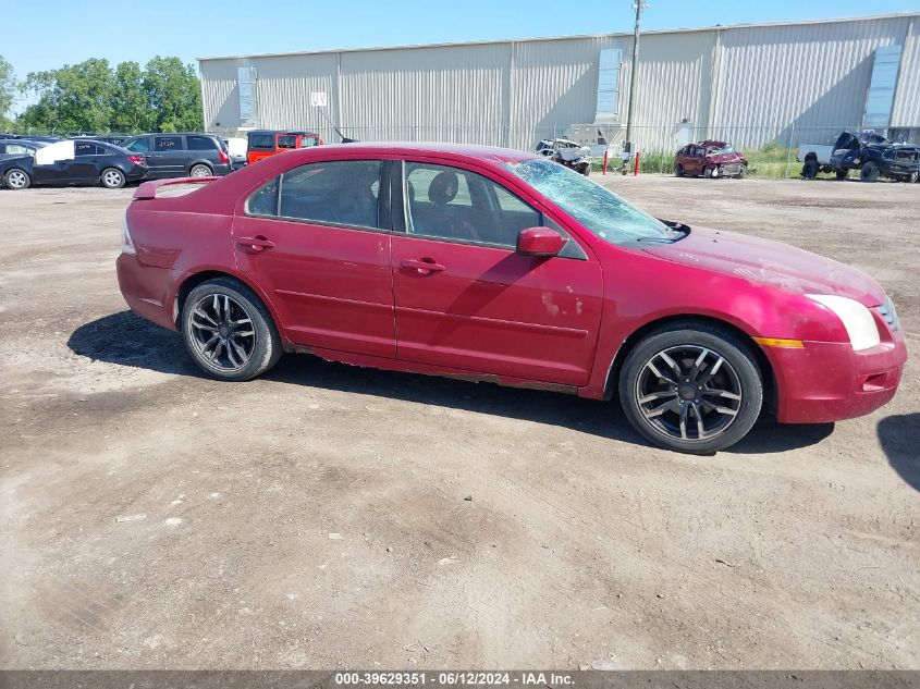 2007 Ford Fusion Se VIN: 3FAHP07Z27R267255 Lot: 39629351