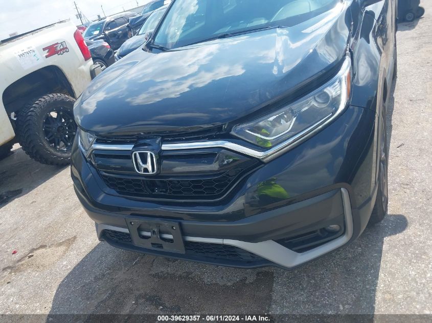 2022 Honda Cr-V 2Wd Ex-L VIN: 5J6RW1H81NA022333 Lot: 39629357