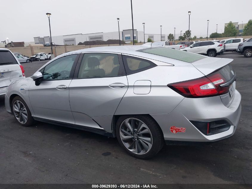 2018 Honda Clarity Plug-In Hybrid Touring VIN: JHMZC5F30JC011074 Lot: 39629393