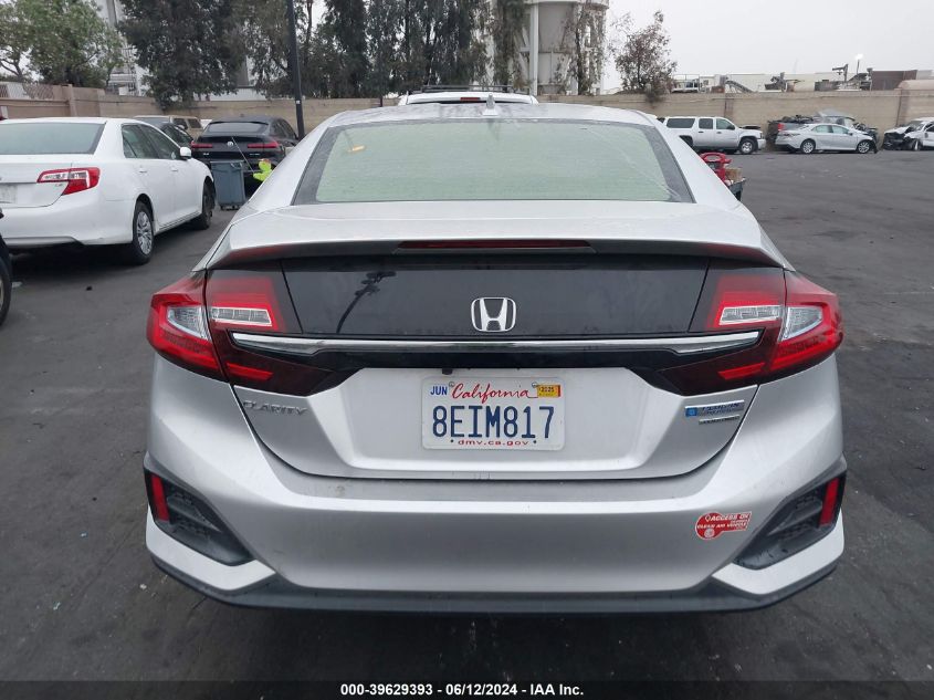 2018 Honda Clarity Plug-In Hybrid Touring VIN: JHMZC5F30JC011074 Lot: 39629393