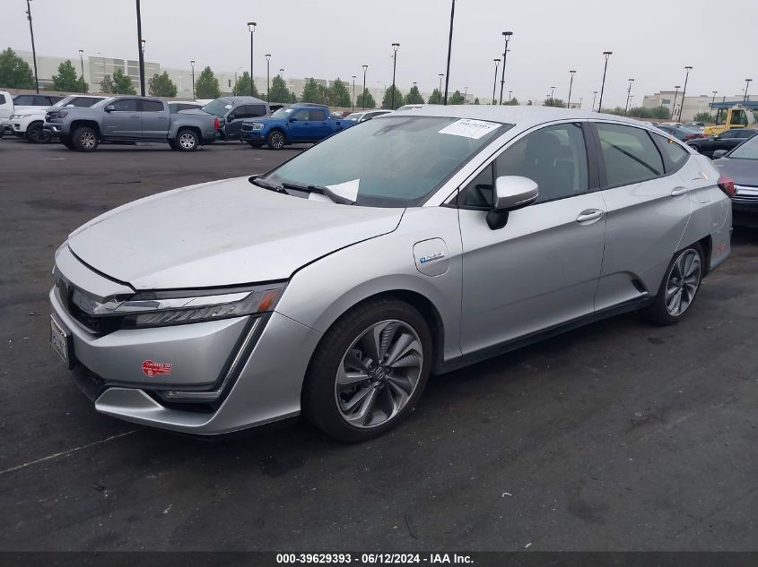 2018 Honda Clarity Plug-In Hybrid Touring VIN: JHMZC5F30JC011074 Lot: 39629393