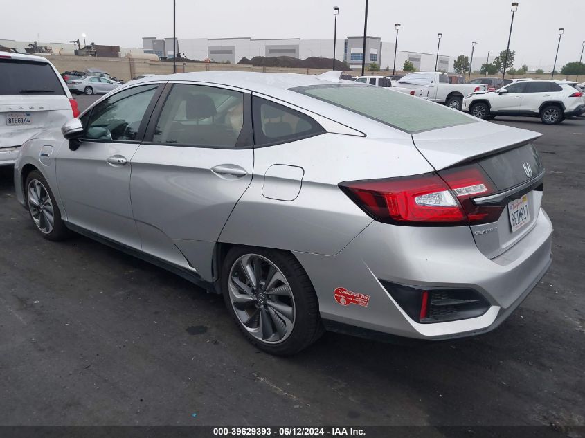 2018 Honda Clarity Plug-In Hybrid Touring VIN: JHMZC5F30JC011074 Lot: 39629393