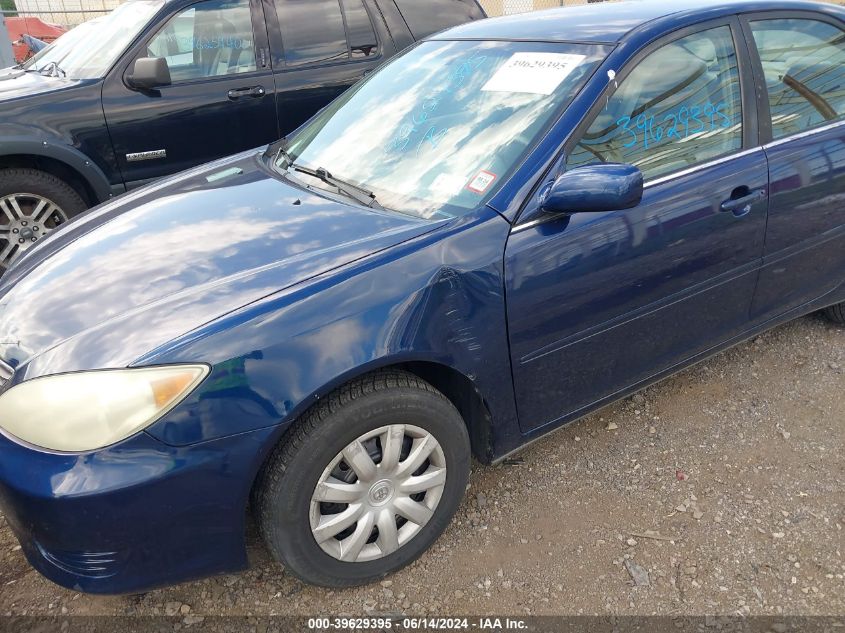 2005 Toyota Camry Le VIN: 4T1BE32K95U090903 Lot: 39629395