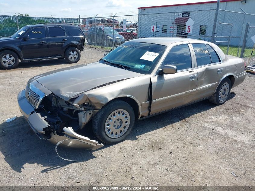 2003 Mercury Grand Marquis Gs VIN: 2MEFM74WX3X692777 Lot: 39629409