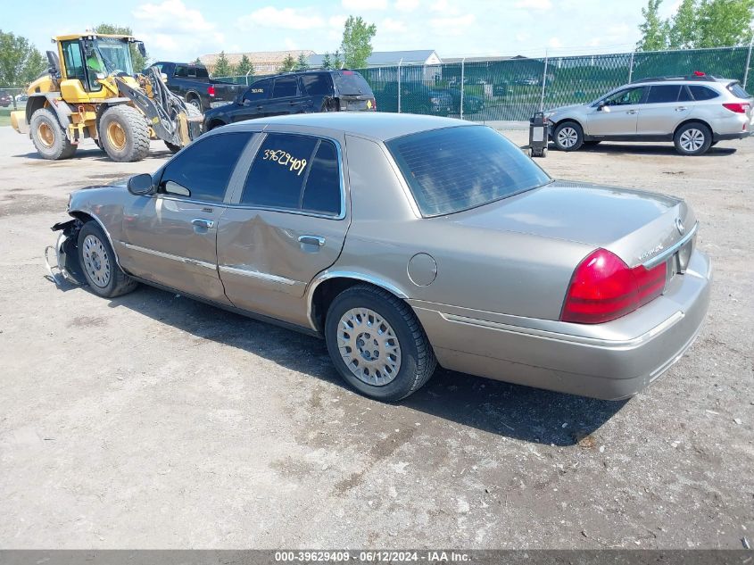 2003 Mercury Grand Marquis Gs VIN: 2MEFM74WX3X692777 Lot: 39629409