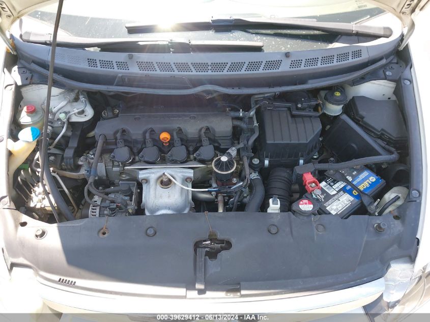 2008 Honda Civic Lx VIN: 2HGFA16528H342400 Lot: 39629412