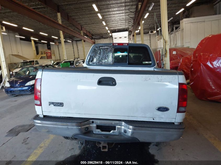 2002 Ford F-150 Lariat/Xl/Xlt VIN: 1FTRX17WX2NB91158 Lot: 39629418