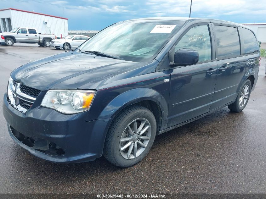 2014 Dodge Grand Caravan Se 30Th Anniversary VIN: 2C4RDGBG9ER331798 Lot: 39629442