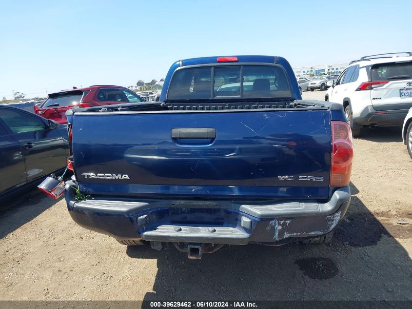 2008 Toyota Tacoma Base V6 VIN: 5TEMU52N98Z491658 Lot: 39629462