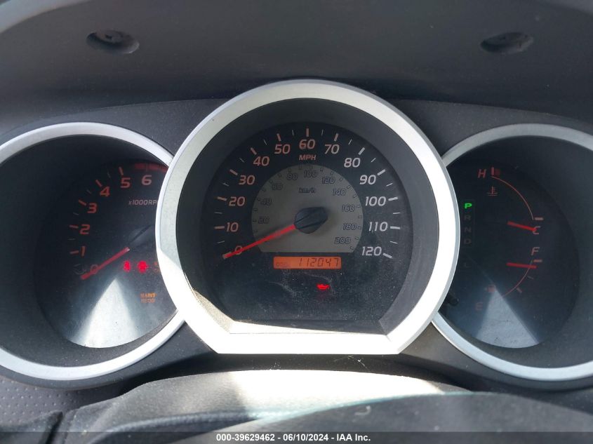 2008 Toyota Tacoma Base V6 VIN: 5TEMU52N98Z491658 Lot: 39629462