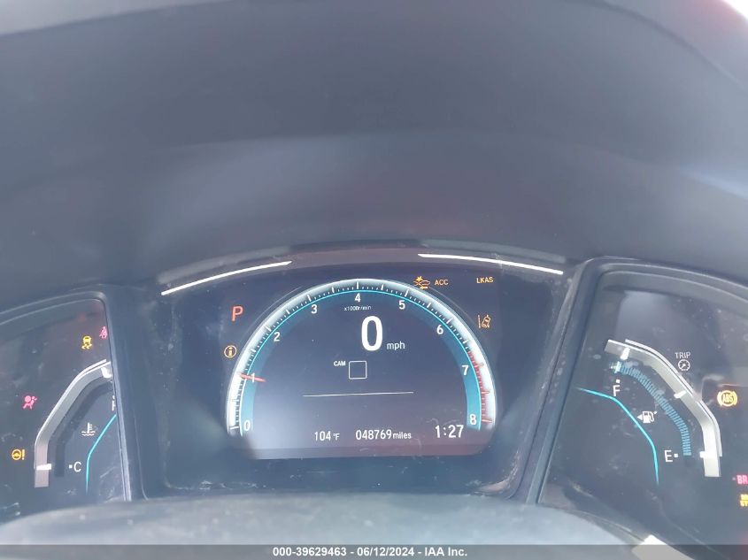 2019 Honda Civic Lx VIN: 2HGFC2F67KH563040 Lot: 39629463