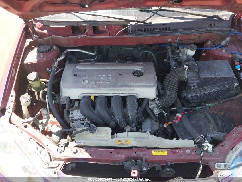 2008 Toyota Corolla S VIN: 1NXBR32E88Z039329 Lot: 39629469