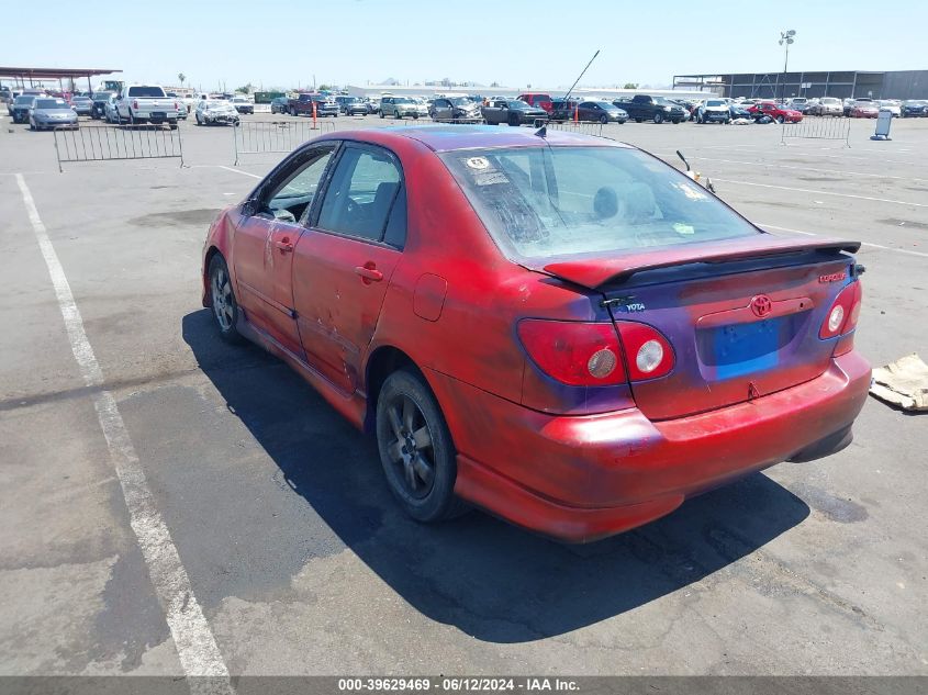 2008 Toyota Corolla S VIN: 1NXBR32E88Z039329 Lot: 39629469