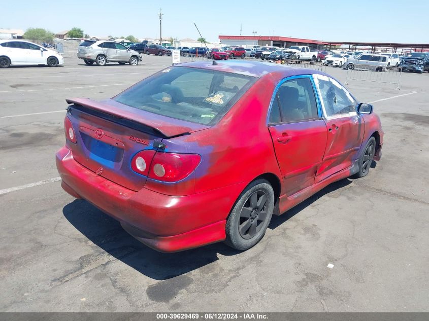 2008 Toyota Corolla S VIN: 1NXBR32E88Z039329 Lot: 39629469