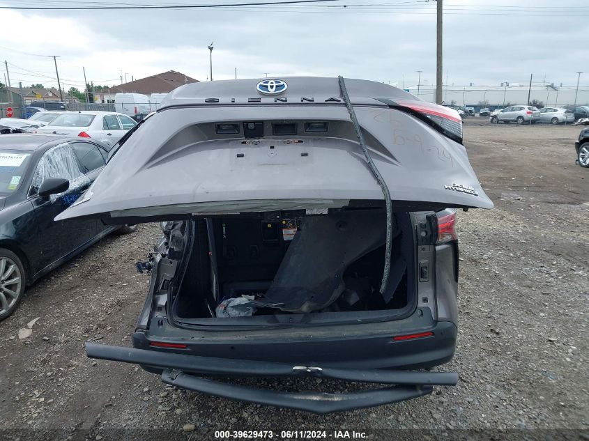 2021 Toyota Sienna Xle VIN: 5TDJSKFC2MS026100 Lot: 39629473