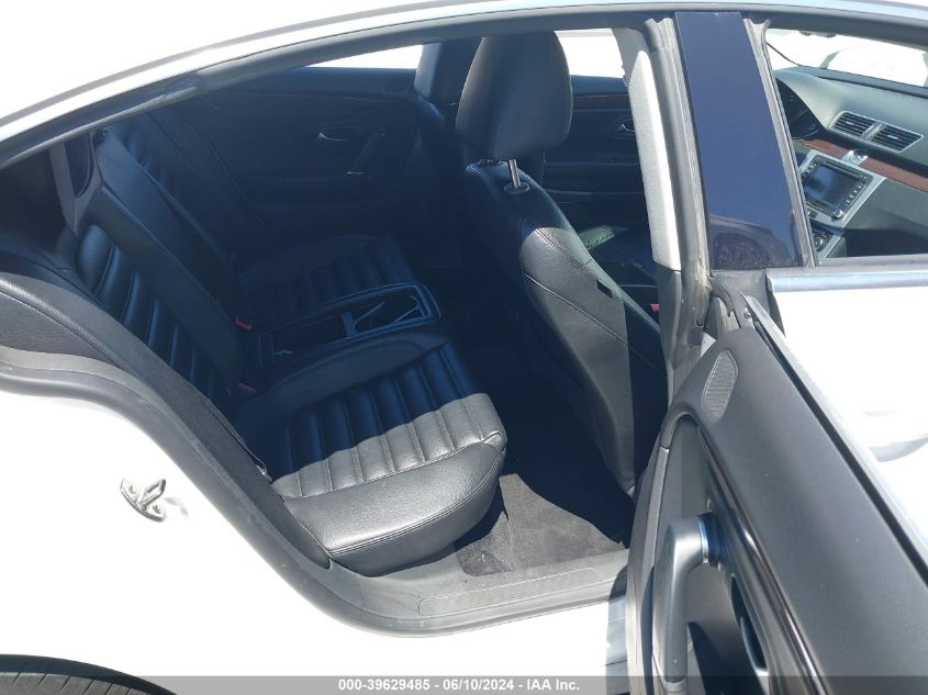 2012 Volkswagen Cc Lux Limited VIN: WVWHP7AN8CE526160 Lot: 39629485