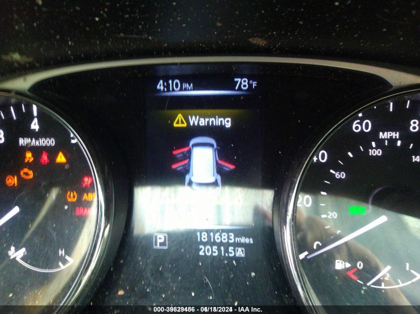 2016 Nissan Rogue S VIN: JN8AT2MV2GW135327 Lot: 39629486