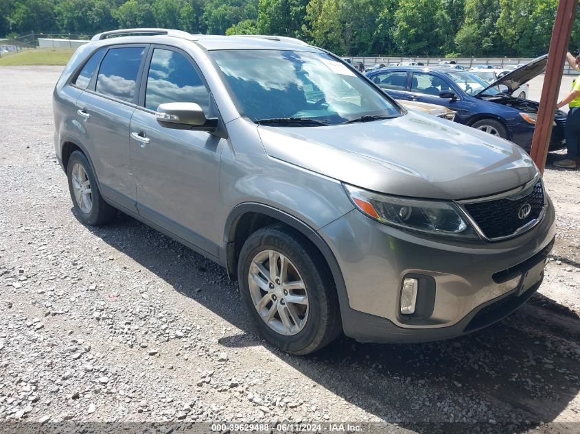 5XYKT4A60FE655000 2015 Kia Sorento Lx