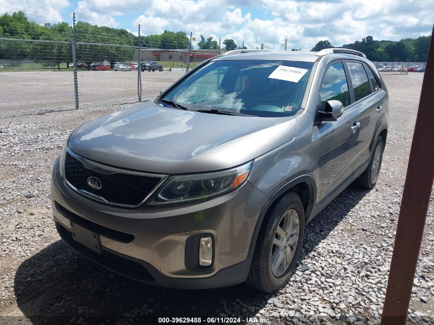 5XYKT4A60FE655000 2015 Kia Sorento Lx