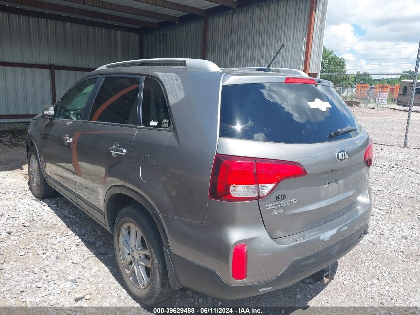 2015 KIA SORENTO LX - 5XYKT4A60FE655000