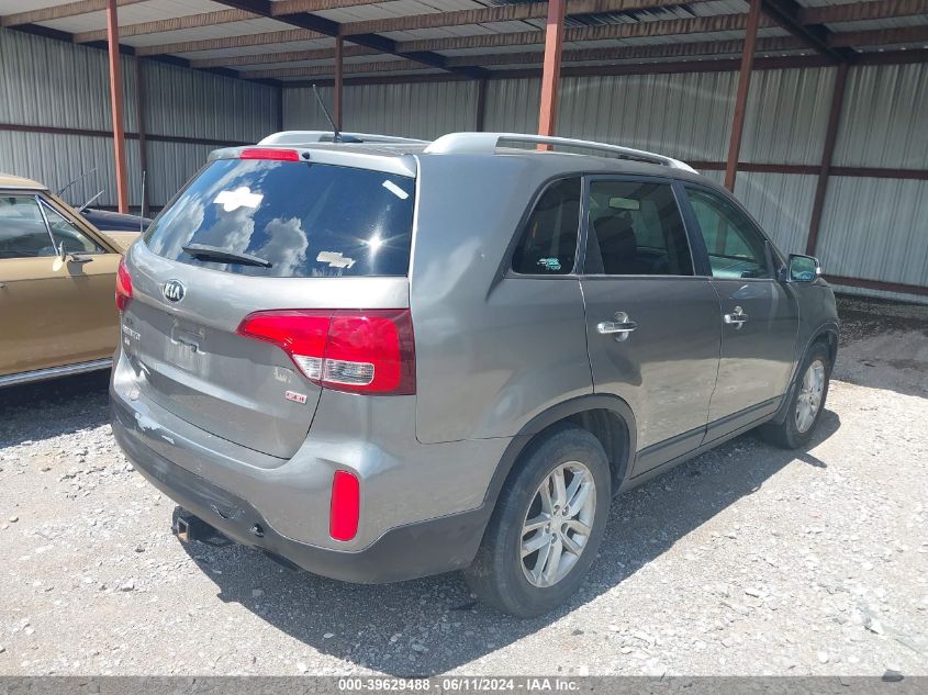 5XYKT4A60FE655000 2015 Kia Sorento Lx