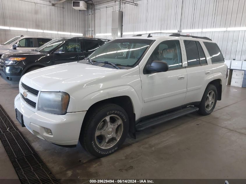 2008 Chevrolet Trailblazer Lt VIN: 1GNDT13S882218786 Lot: 39629494