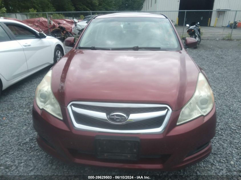 2011 Subaru Legacy 2.5I Premium VIN: 4S3BMBC65B3216999 Lot: 39629503