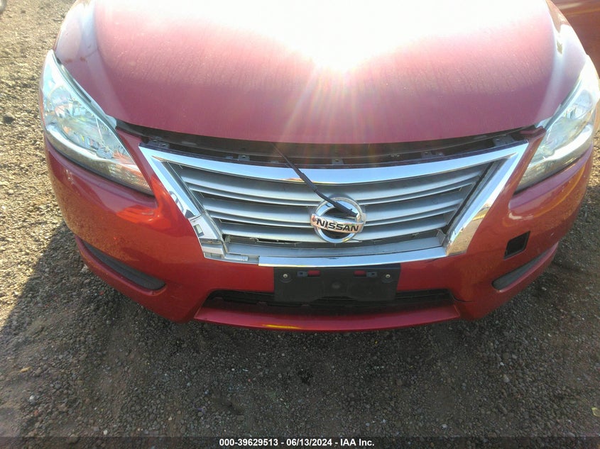 2015 Nissan Sentra Fe+ S/S/Sl/Sr/Sv VIN: 3N1AB7AP2FY292710 Lot: 39629513