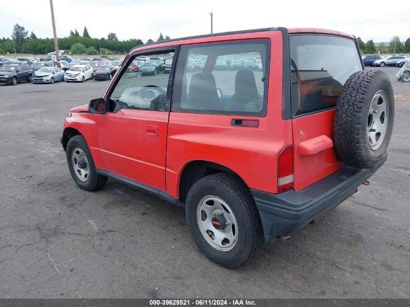 1993 Geo Tracker VIN: 2CNBJ18U0P6924020 Lot: 39629521