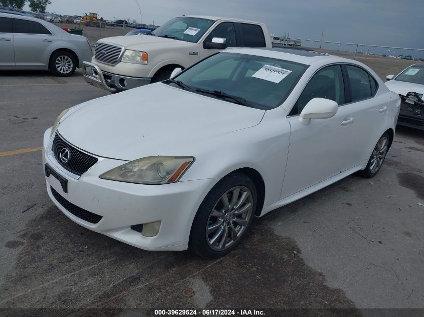 2007 Lexus Is 250 VIN: JTHCK262072013839 Lot: 39629524