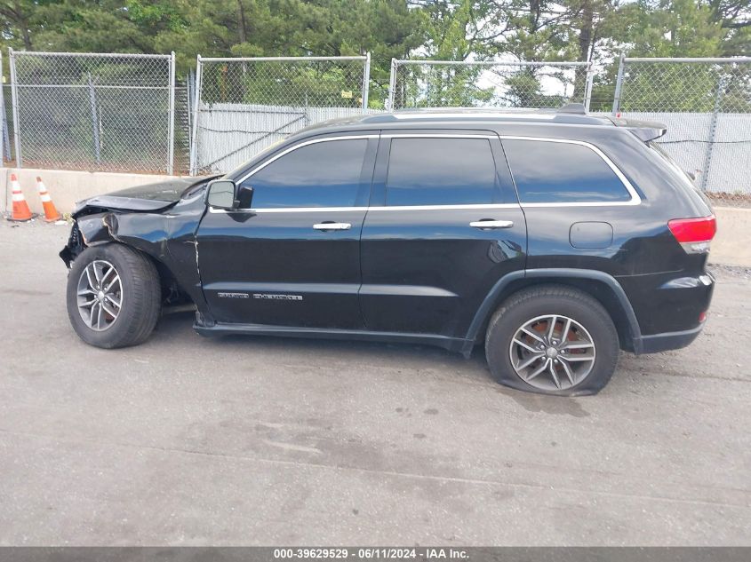 2017 Jeep Grand Cherokee Limited 4X4 VIN: 1C4RJFBGXHC912775 Lot: 39629529