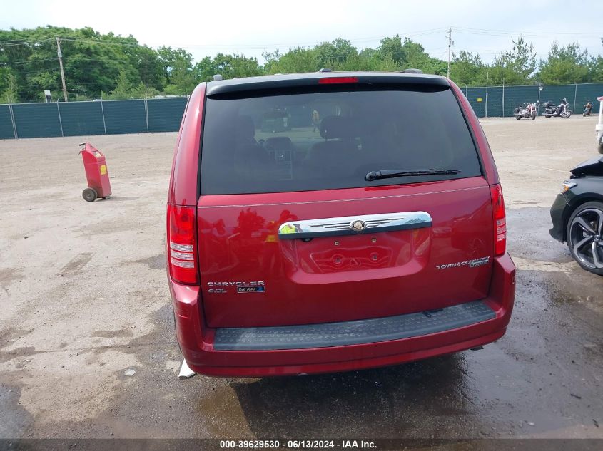 2010 Chrysler Town & Country Touring Plus VIN: 2A4RR8DX5AR480234 Lot: 39629530