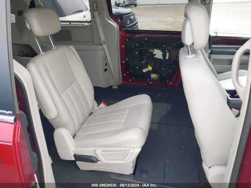 2010 Chrysler Town & Country Touring Plus VIN: 2A4RR8DX5AR480234 Lot: 39629530