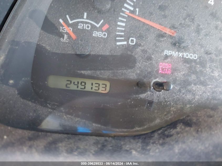 1998 Dodge Durango Slt VIN: 1B4HS28Y8WF221450 Lot: 39629533