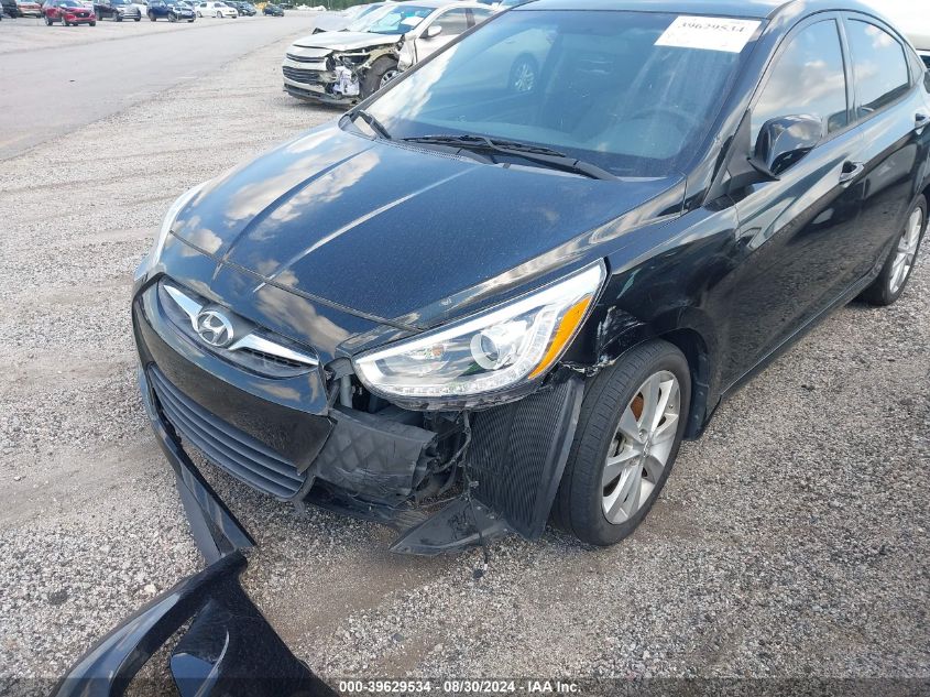 2014 Hyundai Accent Gls VIN: KMHCU4AE2EU769226 Lot: 39629534