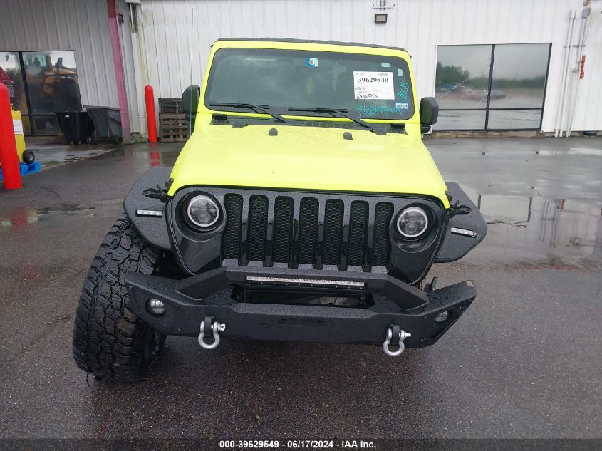 2023 Jeep Wrangler 4-Door Sport S 4X4 VIN: 1C4HJXDG7PW566891 Lot: 39629549