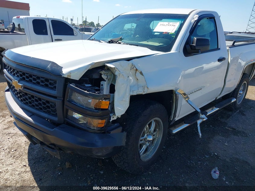 2015 CHEVROLET SILVERADO 1500 WT - 1GCNKPEH6FZ285542