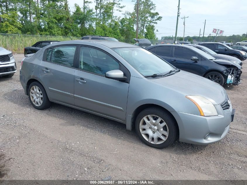 2012 Nissan Sentra 2.0 S VIN: 3N1AB6AP9CL721389 Lot: 39629557